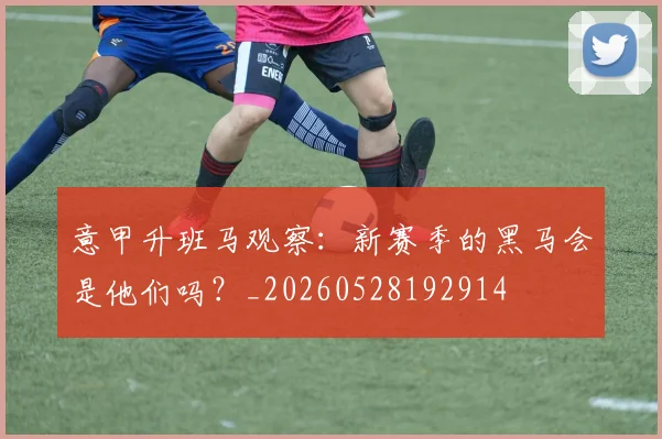 意甲升班马观察：新赛季的黑马会是他们吗？_20260528192914